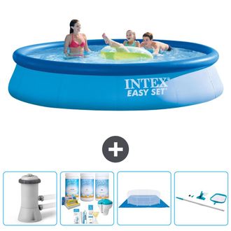 Intex Piscina Easy Set Redonda - 396x84 Cm - 7-piezas S20937