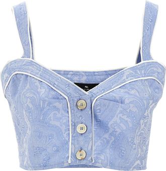 Etro Etro Top Paisley