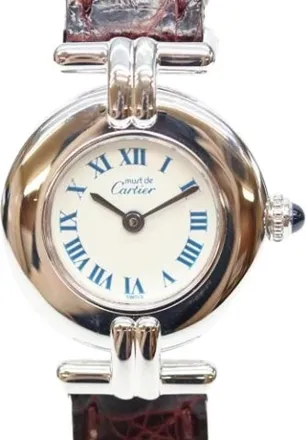 Cartier Pre-owned Vintage Polshorloge - Dames - Vintage Horloges - Wit - ONE Size - Vintage