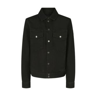 Belstaff Piston Trucker Jacket - male - Belstaff - Denim Jackets - Black - S - Jackets