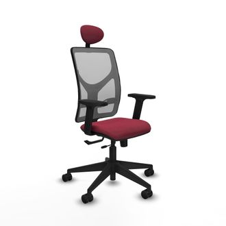 Piqueras y Crespo Silla De Oficina Piqueras Y Crespo Motilla Negro Espuma Alta Densidad