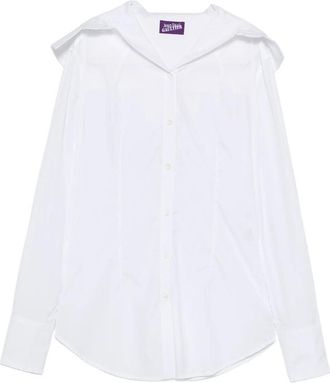 Jean Paul Gaultier Hooded Button-up Shirt