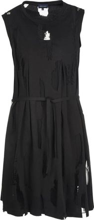 Armani Mouwloze Jurk - Dames - Jurken - Zwart - Maat: 4XS