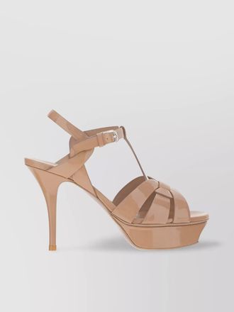 シューズ・サンダルその他 SAINT LAURENT Woman Heeled sandals Blue 8280351TV00 4403 Women's Saint Laurent Heeled Sandals - up to −55% | Stylight