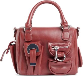 Cynthia Rowley Borsa mini in pelle - Rosso