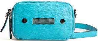 Clio Goldbrenner Notos Grained Handbags Malibu - Dames - Schoudertassen - Blauw - ONE Size - Tassen