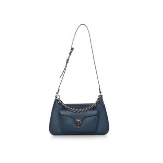 Coccinelle Shoulder Bags, female, Blue, Size: ONE SIZE Beat Generation Medium