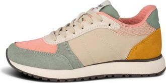 Woden Ronja Pink Sand Multi Smart Mode Sneakers - Dames - Sneakers - Veelkleurig - 37 EU - Leer - Schoenen