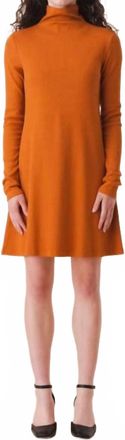 PRAIRIE UNDERGROUND New Usual Mini Dress In Orange