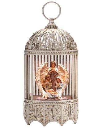 Melrose International Led Nativity Scene Snow Globe