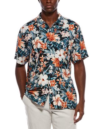 Tommy Bahama Midnight Blooms Silk Shirt