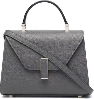 Valextra small Iside crossbody bag - women - Calf Leather - One Size - Grey