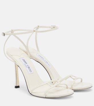 Jimmy Choo London 1998 Leo leather sandals