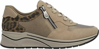 Rieker Sneakers - Dames - Schoenen - Bruin - Maat: 42 EU Leer