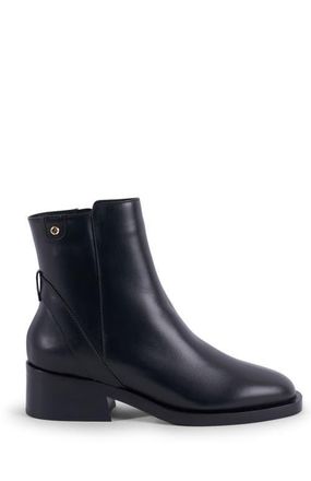 Stinaa.J Charlotte Orthopedic Leather Booties in Black Leather at Nordstrom, Size 41