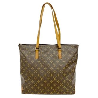 Louis Vuitton Pre-owned Tote Bags, female, Brown, Size: ONE SIZE Pre-owned Cabas Mezzo Tote Bag