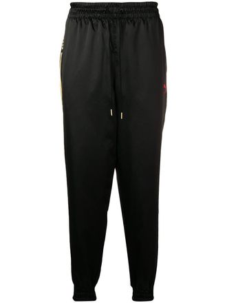 Puma Pantaloni sportivi con banda laterale - Nero