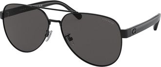 Coach HC7143 CD467 900387 Mens Sunglasses Black Size 61