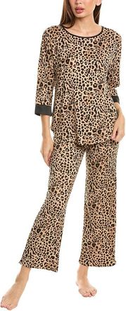 Natori Natori 2pc Cozy Peach Pajama Set