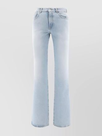Off-white BLEACH BABY denim flares