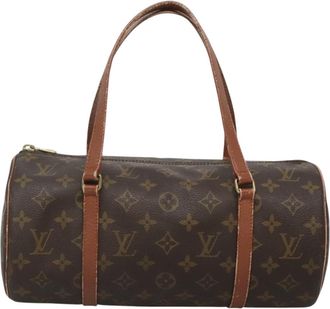 Louis Vuitton Papillon 30 Brown Canvas Handbag (Pre-Owned)