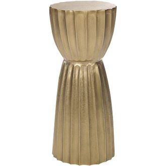 Beliani Side Table OUYEN Metal Gold