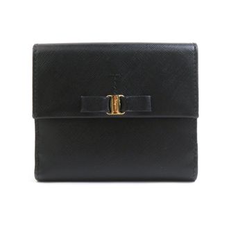 Ferragamo Leather Wallet (Bi-Fold) (Pre-Owned)