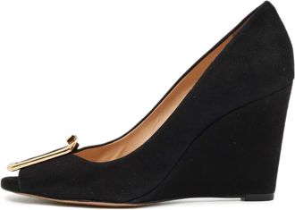 Tory Burch Sandali con zeppa - Nero