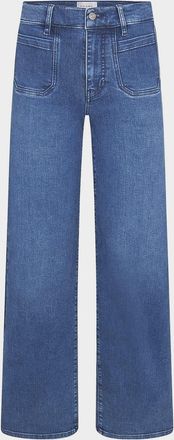 Frame Denim Le Slim Palazzo Modernist Pocket Jeans