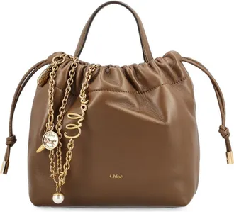 Chlo&eacute; Mini borsa a secchiello Chlo&eacute; Icons in pelle