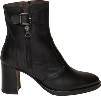 Nero Giardini Guanto Heeled Boot - Dames - Laarzen met Hak - Zwart - 36 EU - Leer - Schoenen