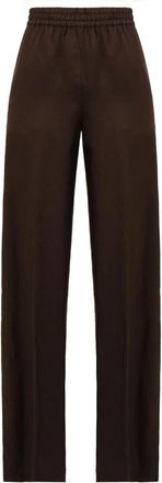 Aspesi Bruine Casual Chic Broek - Dames - Straight fit broeken - Bruin - S - Broeken