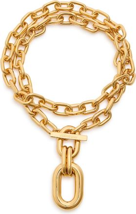 Paco Rabanne Double XL Link Necklace - Gold - One Size