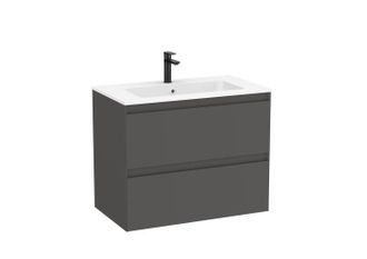 Roca Conjunto Mueble Tenue 800 2 Cajones + Lavabo Stonex Onix