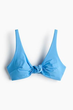 H&M Padded Bikini Top in Blue at Nordstrom, Size X-Small
