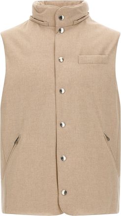 Brunello Cucinelli Vest - Sand