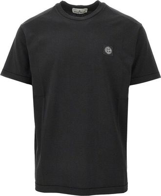 Stone Island Compass Rose logo patch T-shirt Man XL