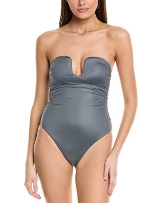 Milly Milly Ragatta Ruched One-Piece