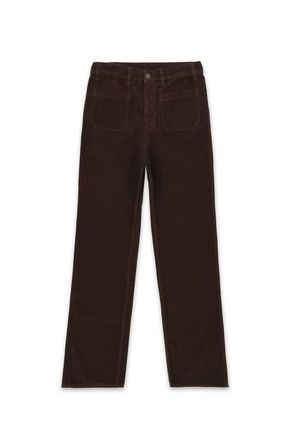 Fortela Corduroy Bootcut Trousers in Dark Brown at Nordstrom, Size 29 32 Eu