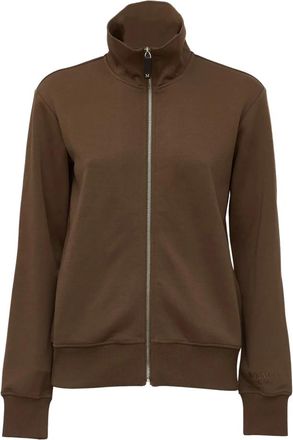 Max Mara Sudadera con cremallera - Sweatshirts & Hoodies - Mujer - Marr&oacute;n - XS