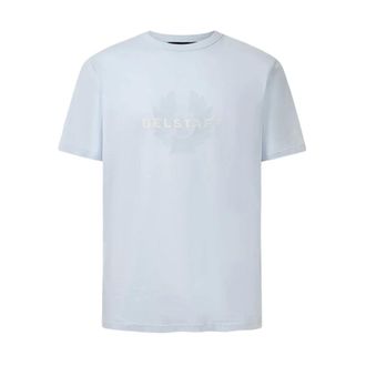 Belstaff Surface T-Shirt - male - Belstaff - T-Shirts - Blue - S - Tops