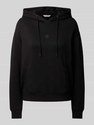 Moss Copenhagen Hoodie mit &uuml;berschnittenen Schultern Modell Ima Q in Black, Gr&ouml;&szlig;e L/XL