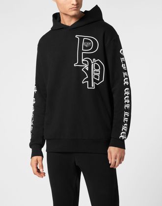 Philipp Plein Sweatshirt Met Capuchon Gothic Plein