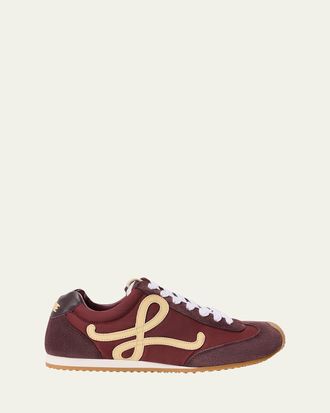 Loewe Ballet Runner 2.0 Mixed Leather Sneakers