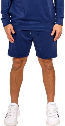 Maceoo Martha Rib Knit Shorts in Blue at Nordstrom, Size Xx-Large