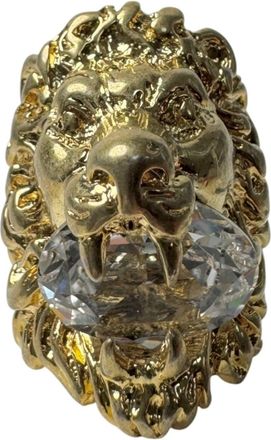 Gucci Gold Metal Band Ring (Pre-Owned)