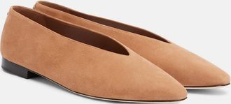 Jimmy Choo London Margot suede ballet flats