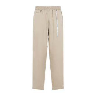 Mastermind Japan Beige Easy Cotton Pants-Uomo
