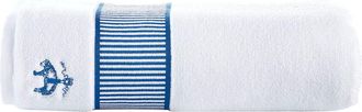 Brooks Brothers Fancy Border Turkish Cotton Bath Sheet in Royal Blue at Nordstrom Rack