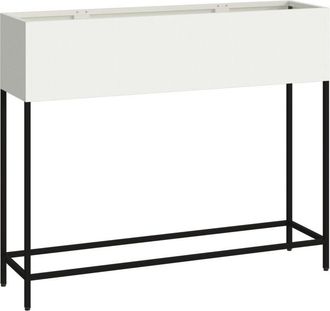 vidaXL Jardinera Elevada 100 X 26 X 82 Cm Acero Vidaxl